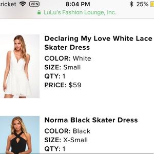 Lulus white lace dress